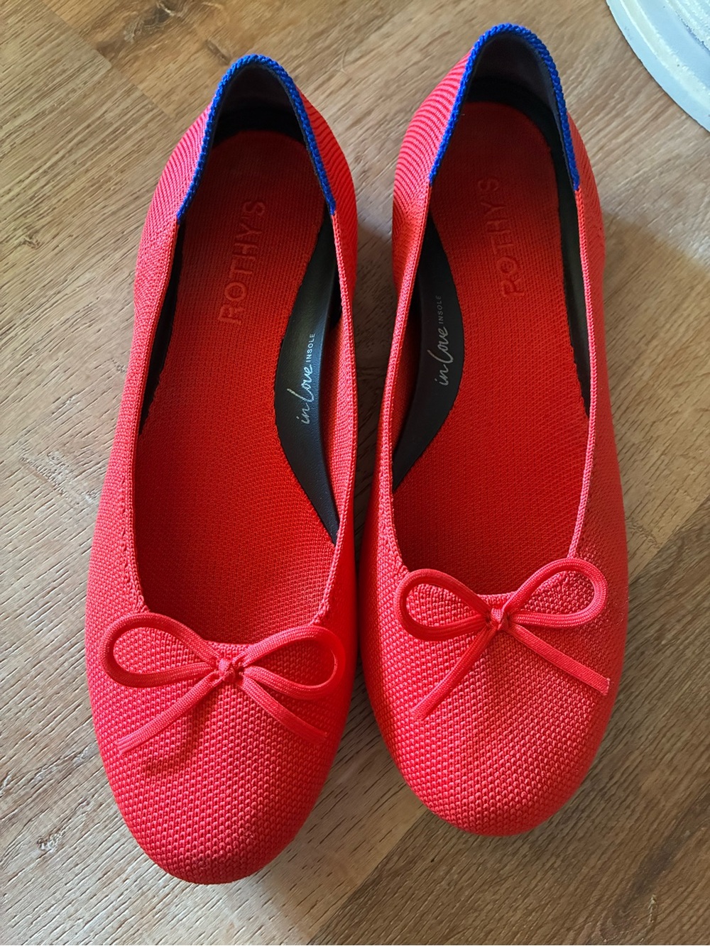 Rothy’s Red Ballet Flats Glamour Red Size 7